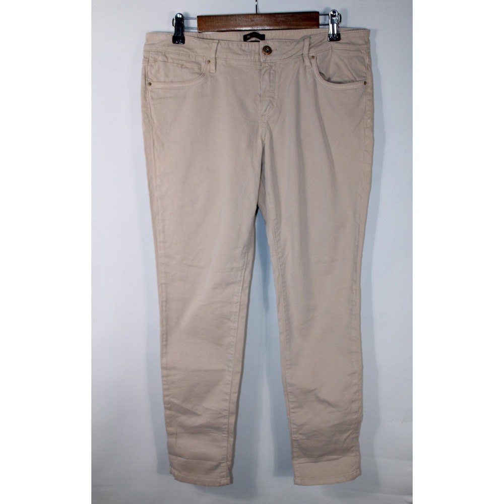 Massimo Dutti Women's Size 12 (32x29) Beige Pants